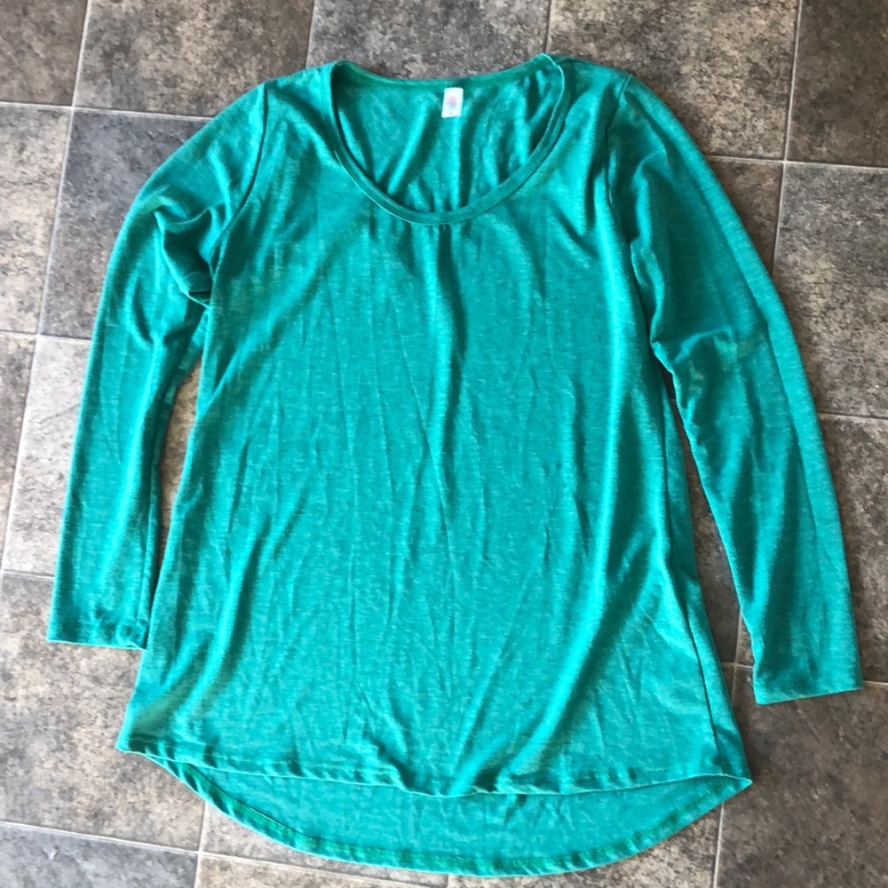 Lularoe Lynnae green NWOT - Picture 6 of 10
